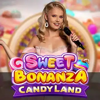 Live Dealer logo of Sweet Bonanza CandyLand from Pragmatic Play at BetRiot