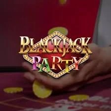 Blackjack Party game by Evolution – logo hosted on BetRiot