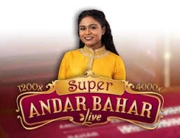 Super Andar Bahar slot visual from Evolution available on betriotgreece.com